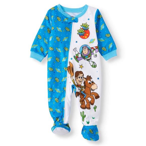 disney baby footed pajamas